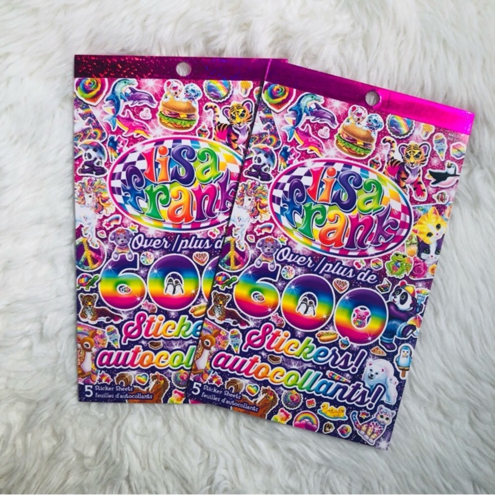 Lisa Frank Y2K 90s Sticker Bundle